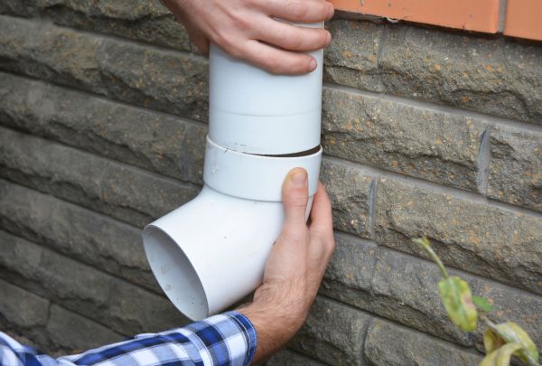 Drainage Downspout Repair in Reidsville