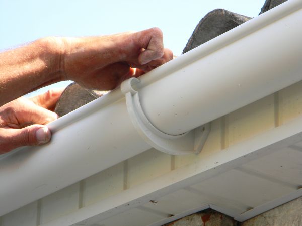 Plastic Gutter Repair in Reidsville