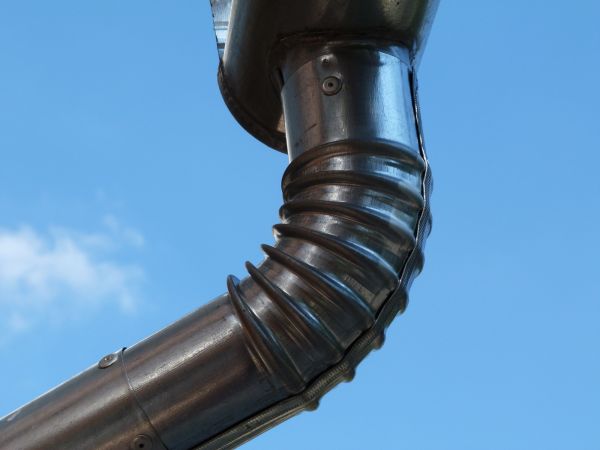 Metal Downspout Installation in Reidsville