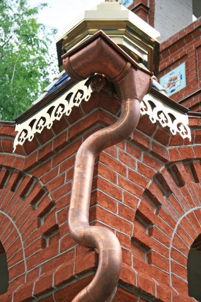 Church Downspout Installation in Reidsville